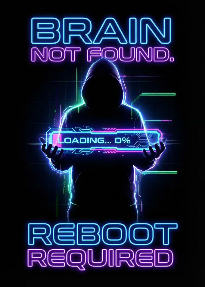 Hacker Brain Reboot Loading