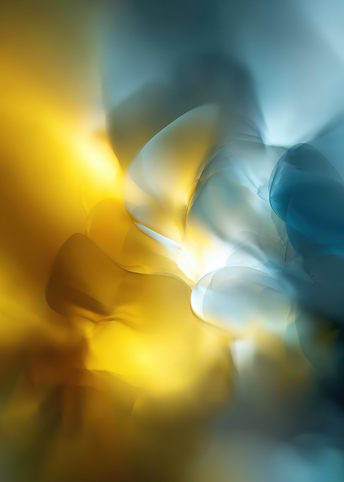 Abstract Swirls of Light and Color