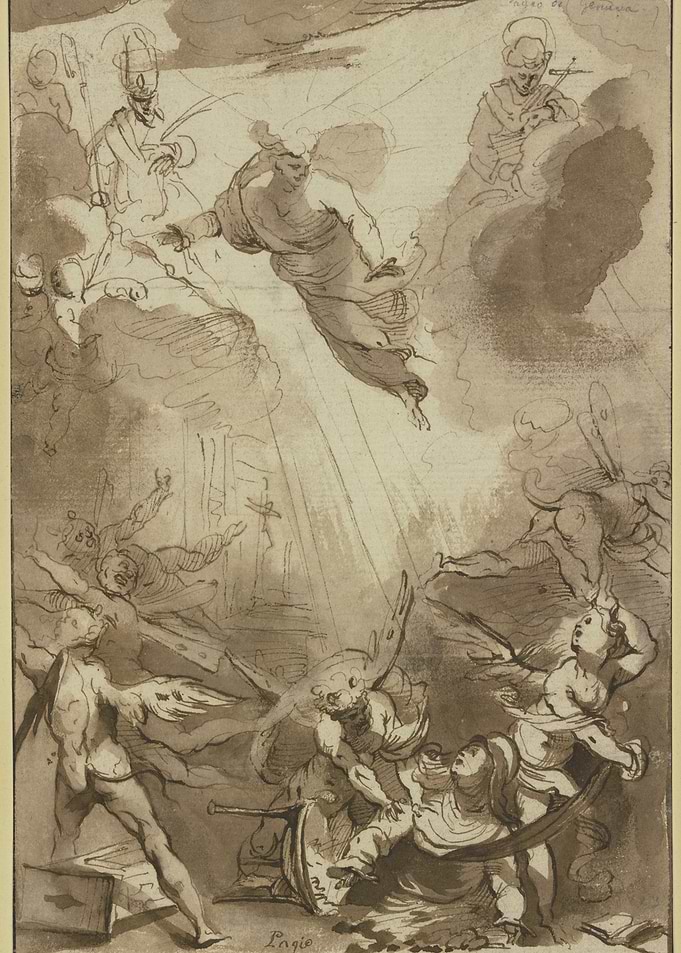 Divine Ascension and Earthly Struggle