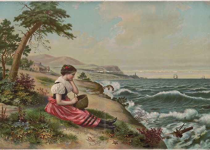 Girl by the Sea