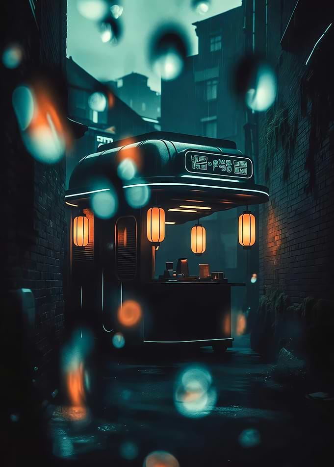 Alley Food Stall
