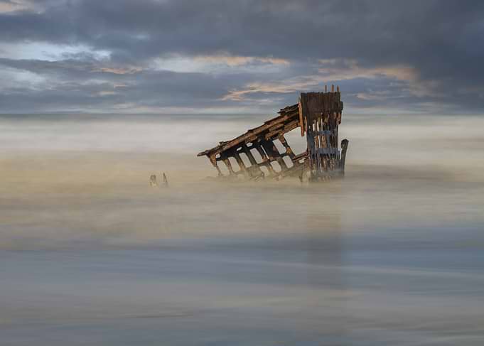 Peter Iredale Shipwreck 1906