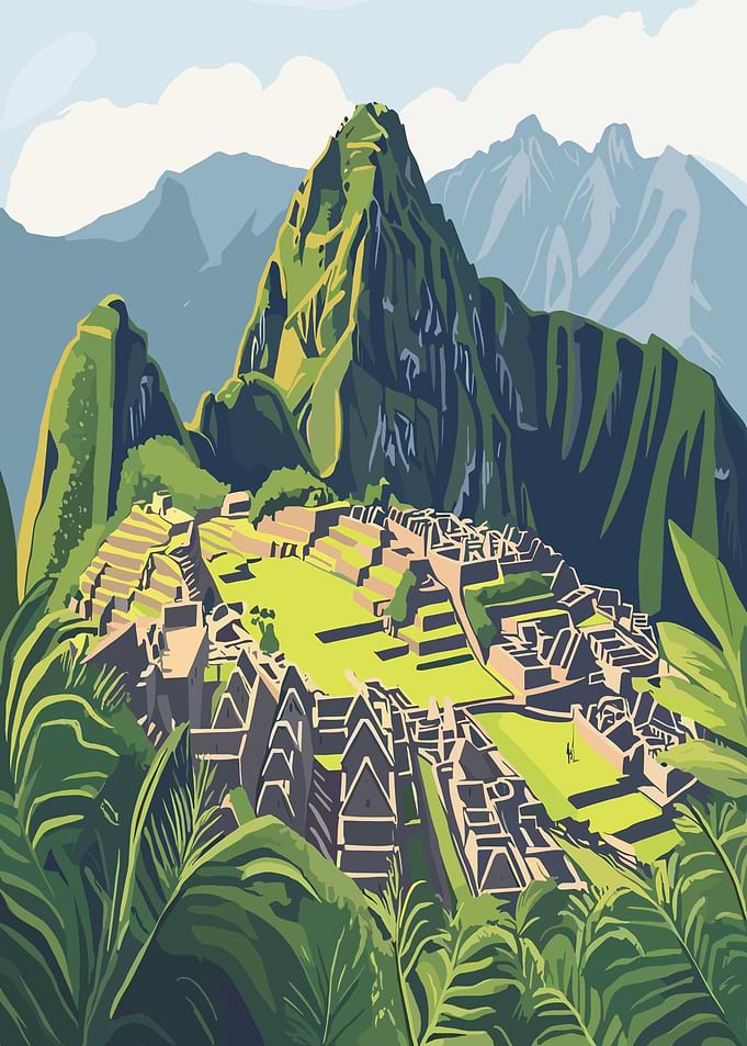 Machu Picchu Landscape