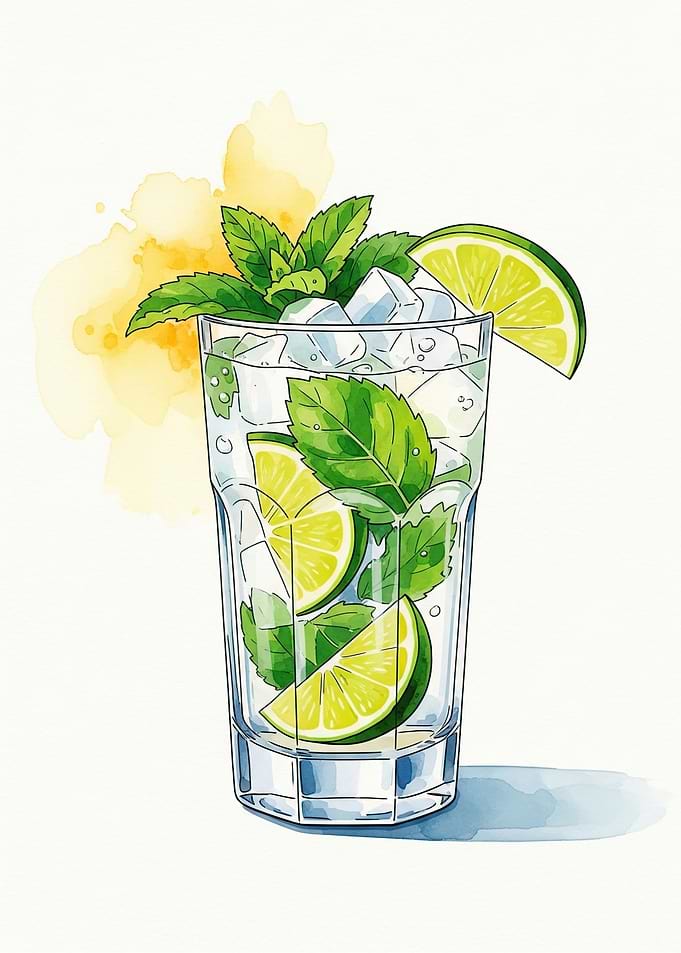 Refreshing Mojito Cocktail