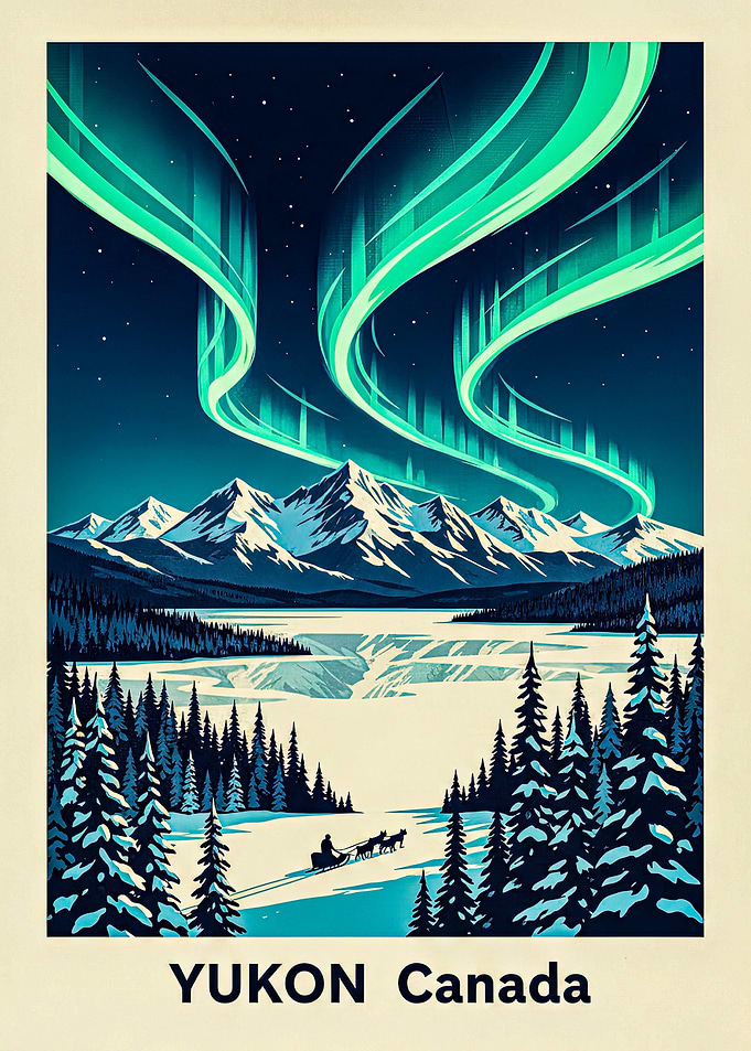 Yukon Canada Aurora Borealis