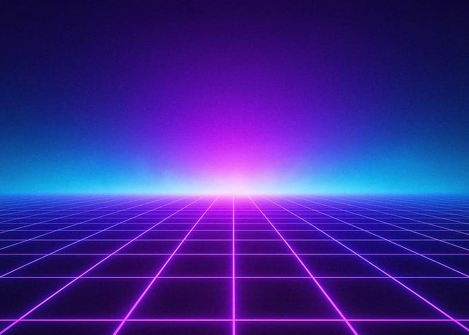 Retro Grid Horizon
