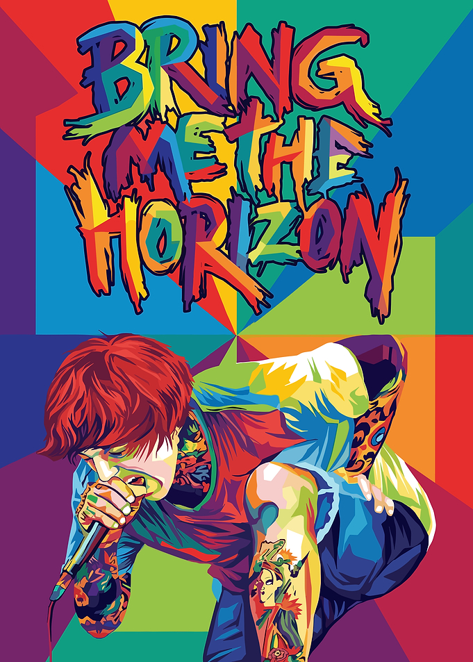 Bring Me The Horizon WPAP Art