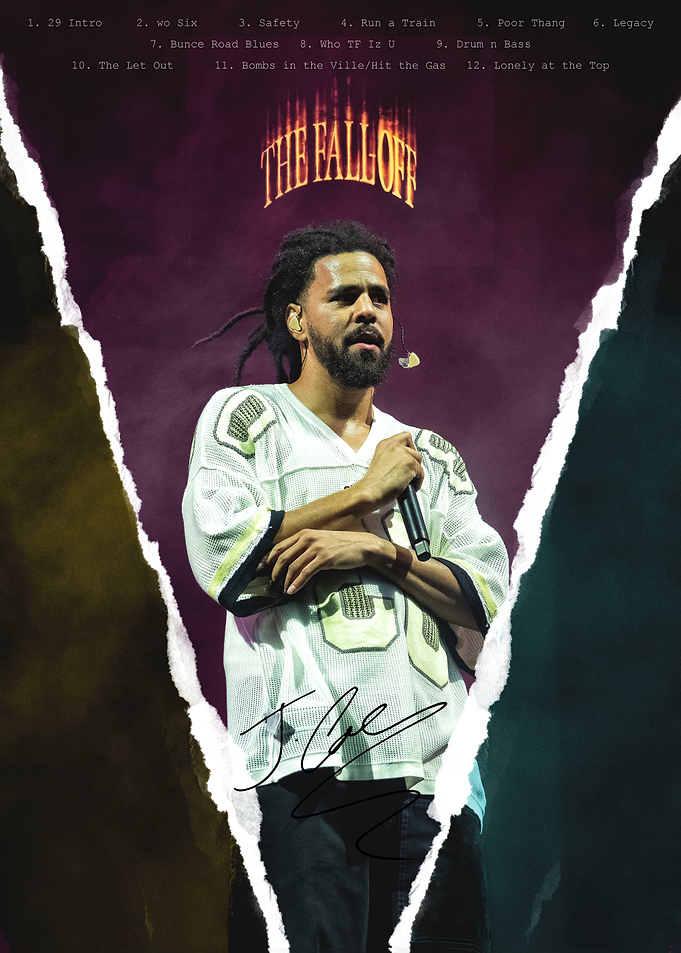 J. Cole The Fall Off Album Art