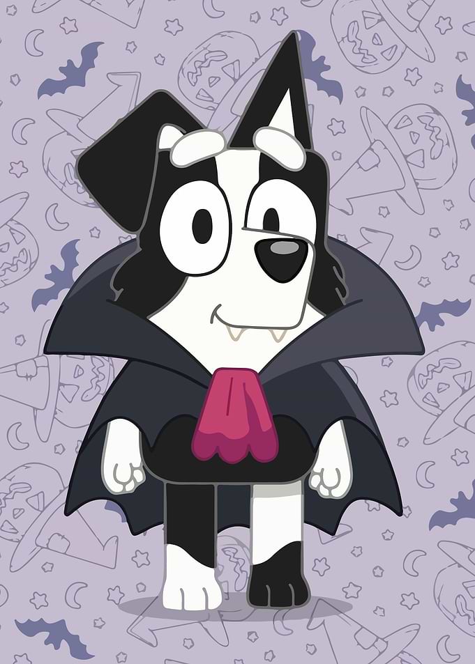 Bandit Heeler as a Vampire