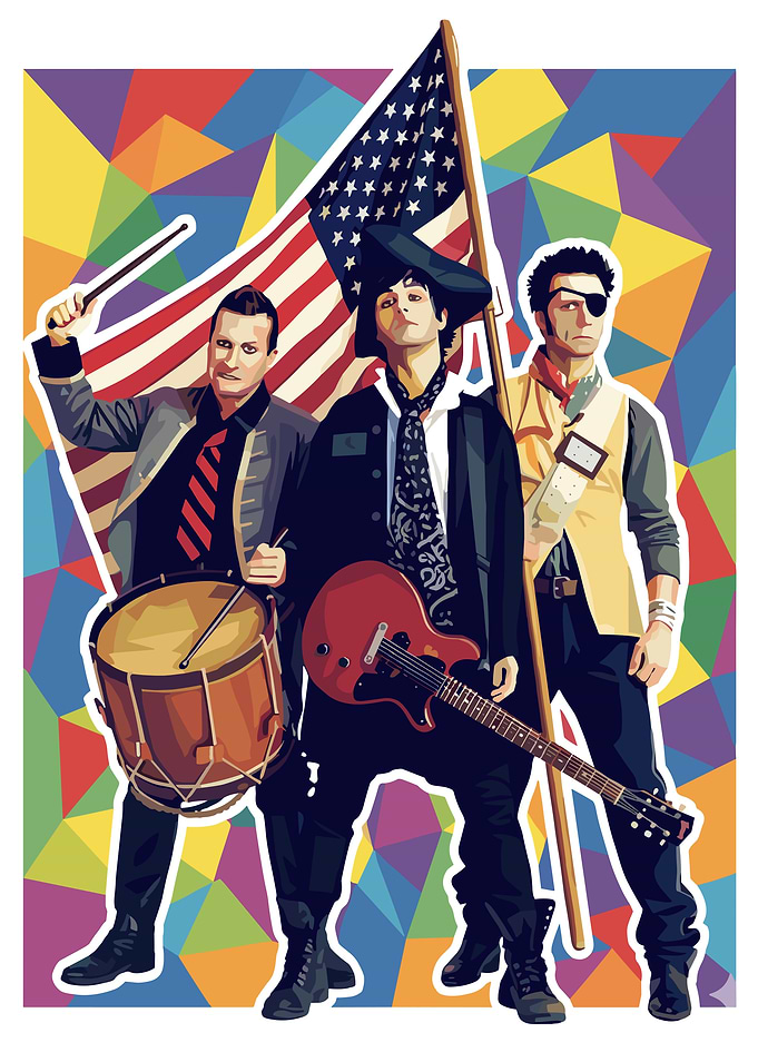 Green Day American Idiot Pop Art