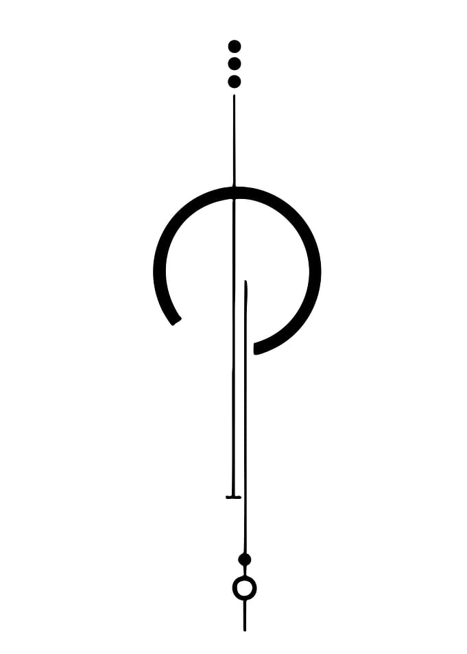 Minimalist Geometric Symbol