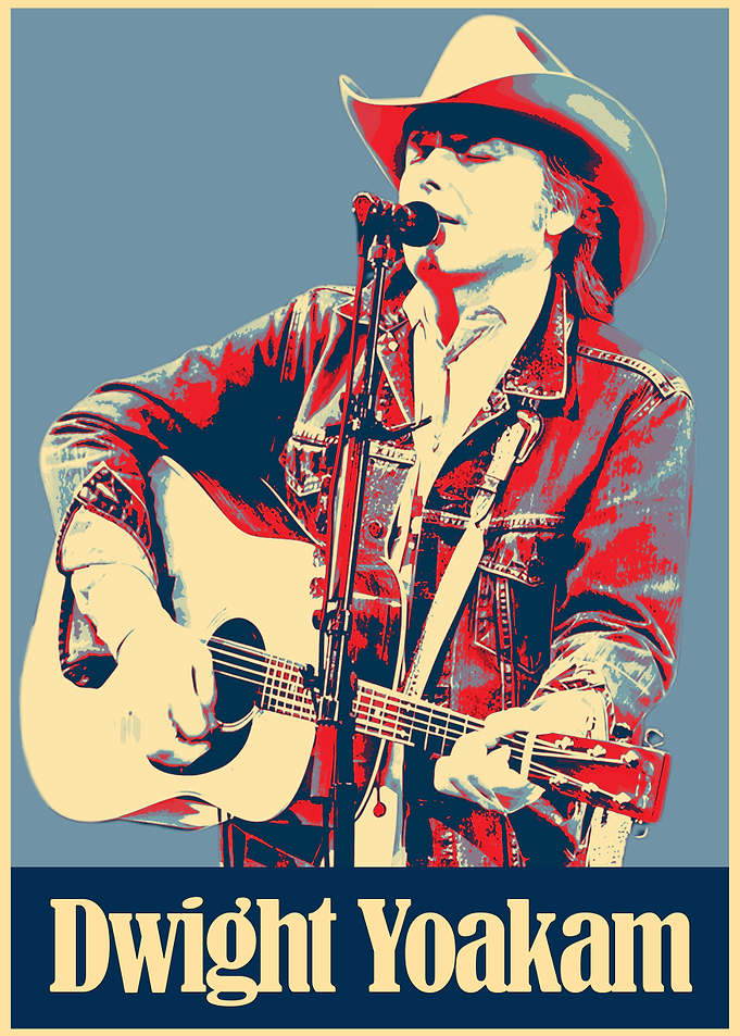 Dwight Yoakam Poster