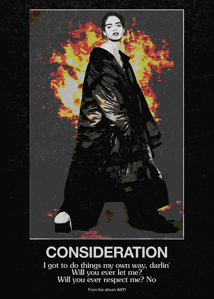 Rihanna Consideration Album Art