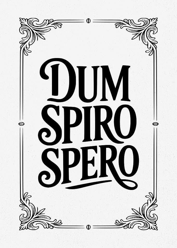 Dum Spiro Spero Latin Phrase