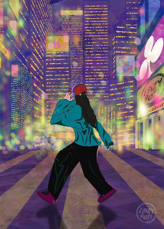 city lights