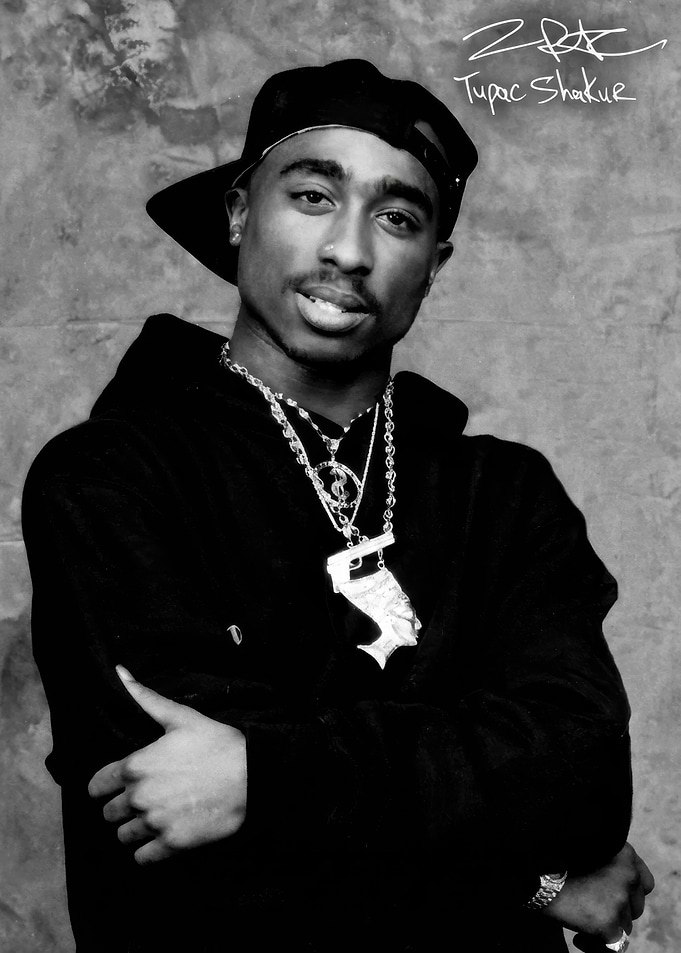 2Pac Shakur Portrait