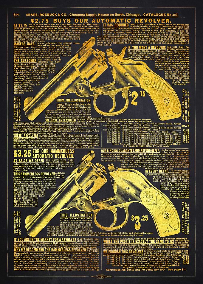 1902 Automatic Revolver Advertisement