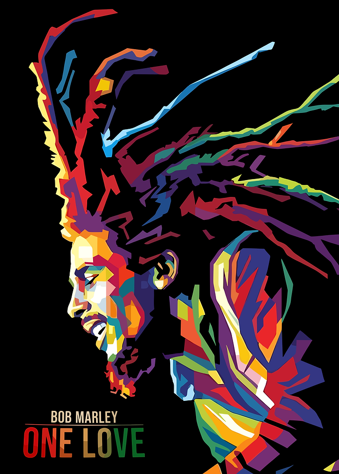 Bob Marley One Love Pop Art