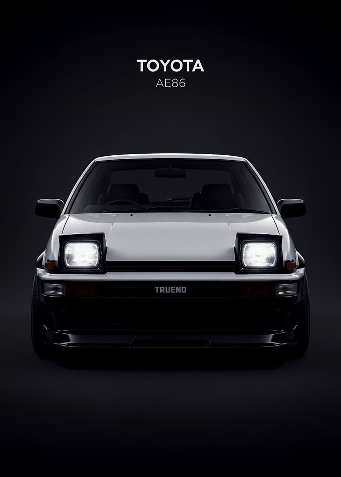 Car Toyota AE86 Sprinter Trueno