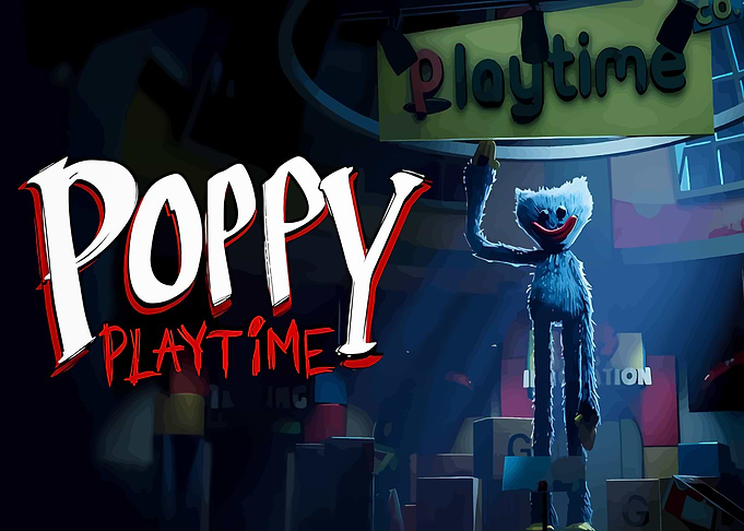 Poppy Playtime Huggy Wuggy Game Art