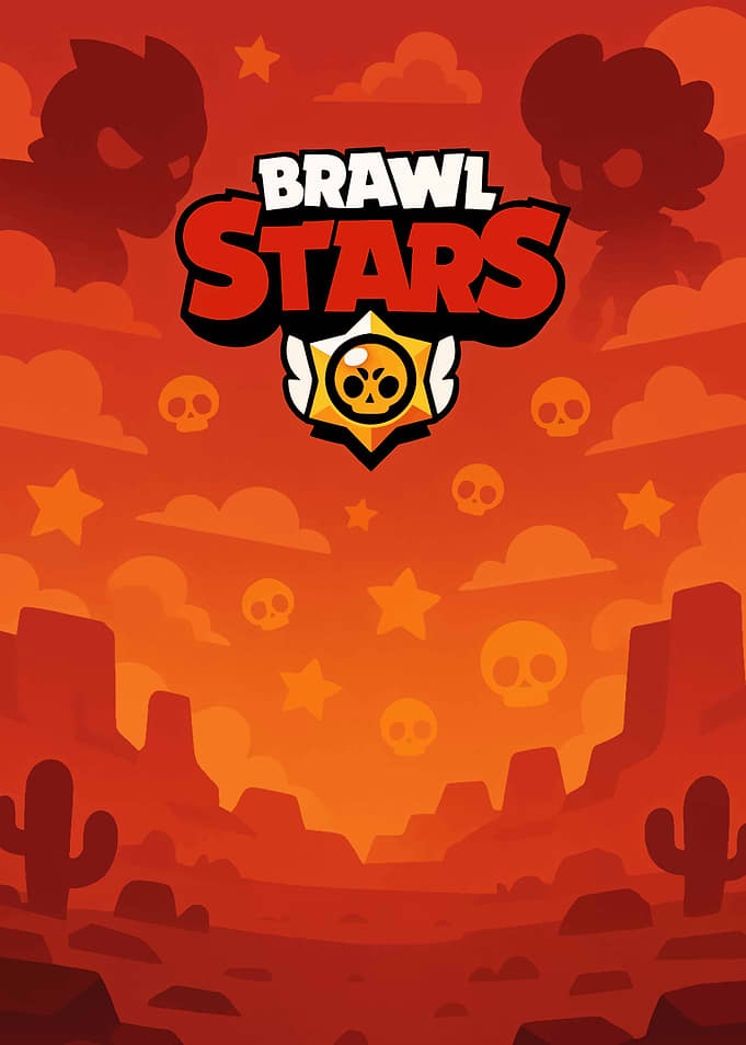Brawl Stars Game Art