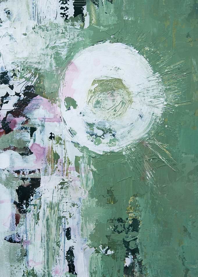 Abstract Circular Painting
