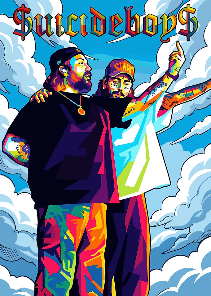 Suicideboys Pop Art Portrait