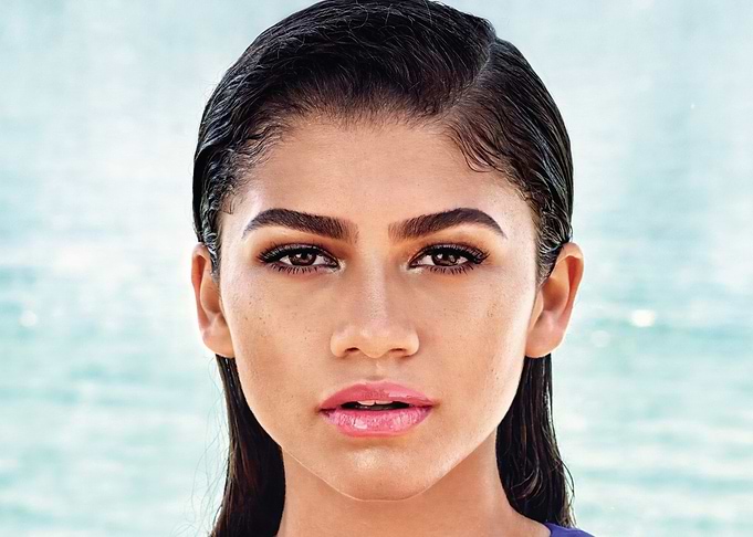 Zendaya Close-Up Portrait