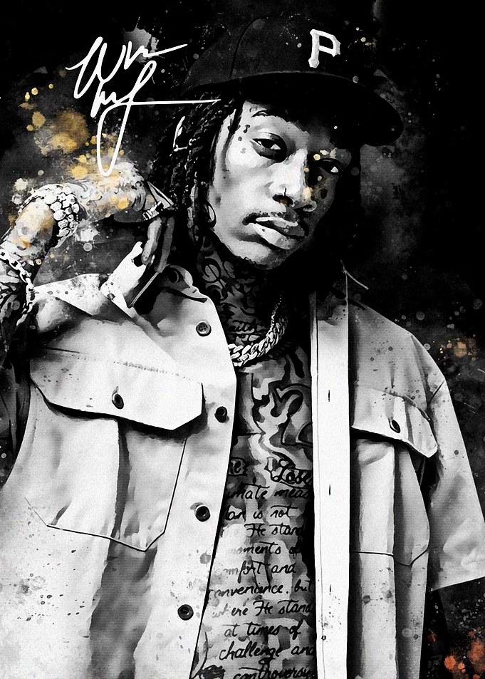 Wiz Khalifa Portrait