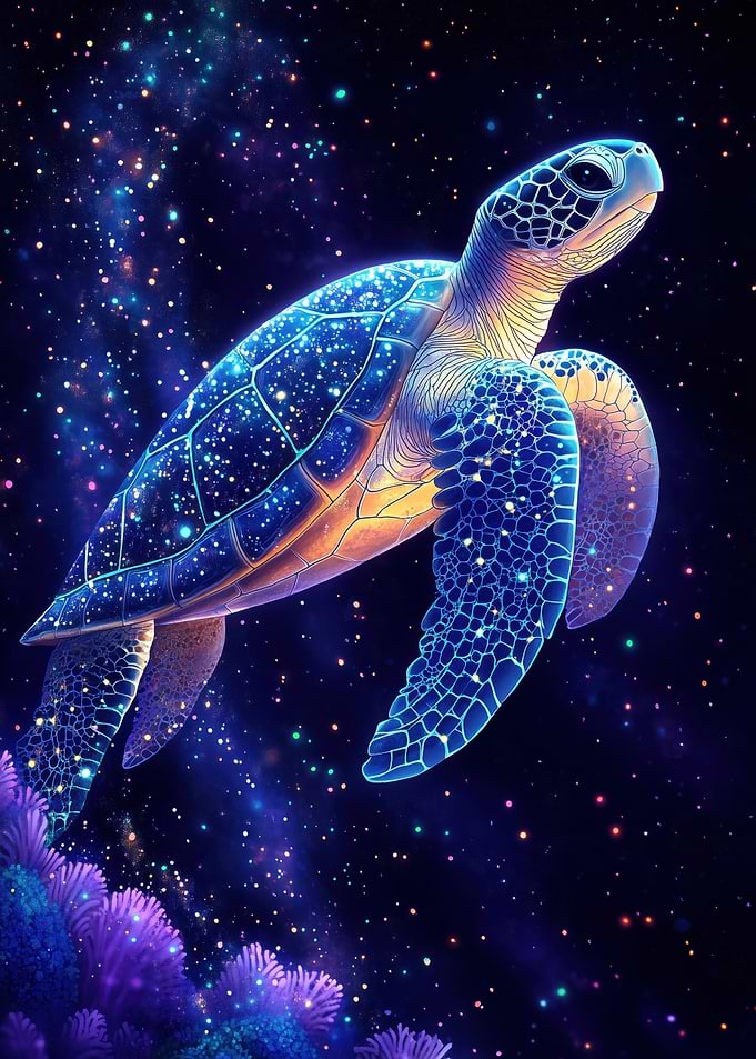 Cosmic Sea Turtle