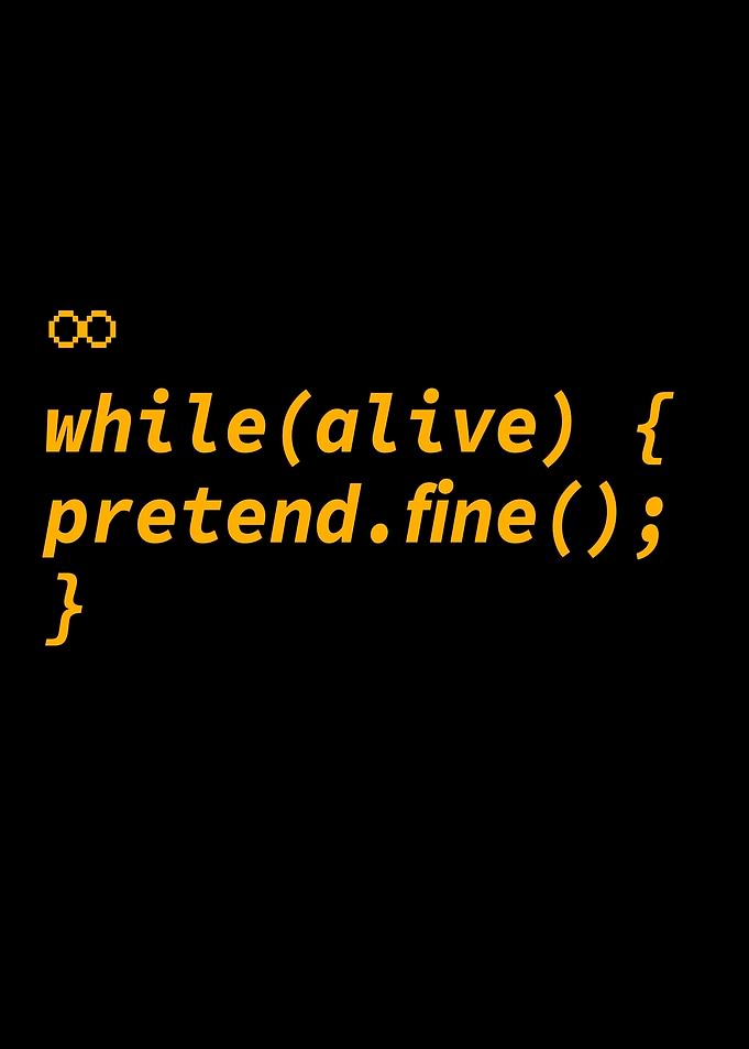 Pretend Fine Infinite Loop