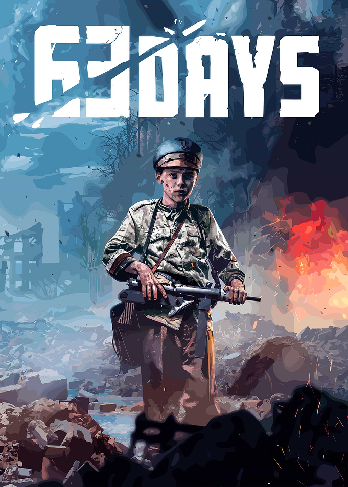 63 Days War Poster