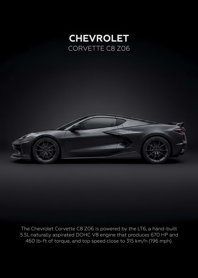 Chevrolet Corvette C8 Dark