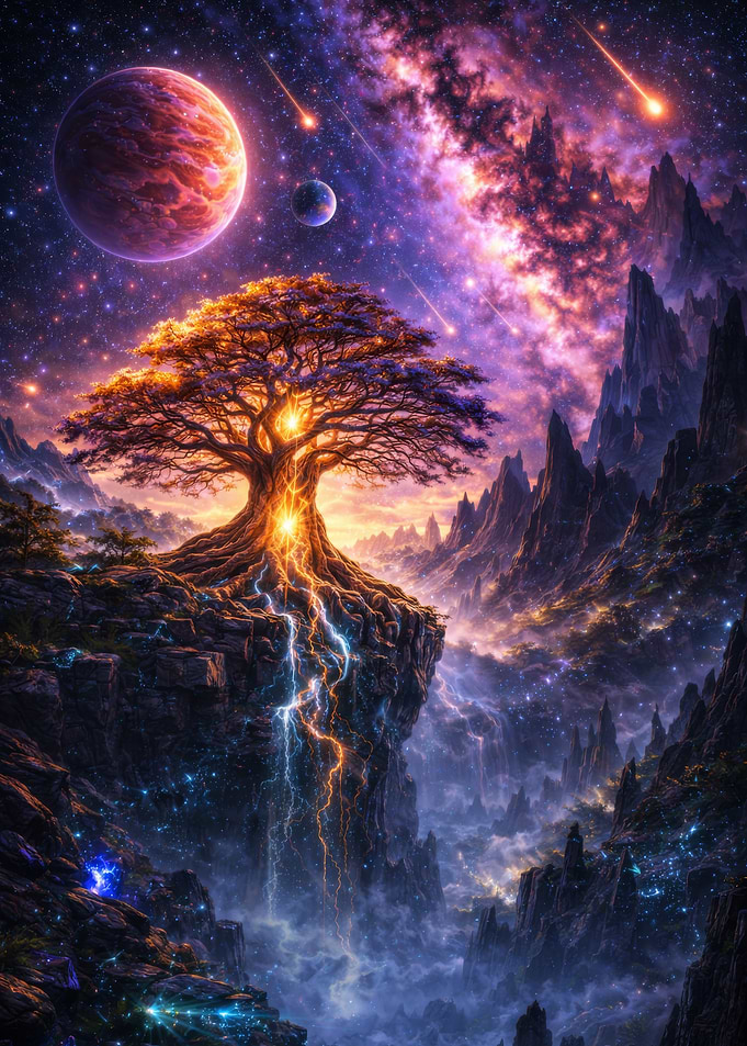 Space Fantasy Landscape