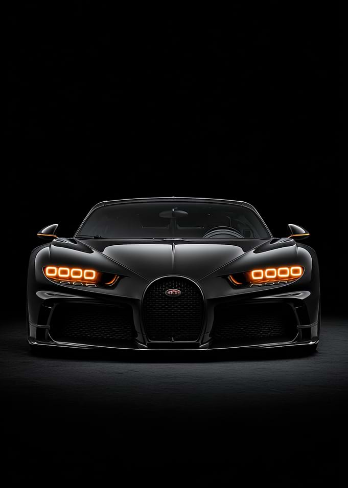Bugatti Chiron Front View