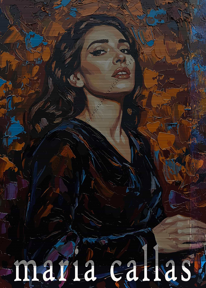 Maria Callas Portrait