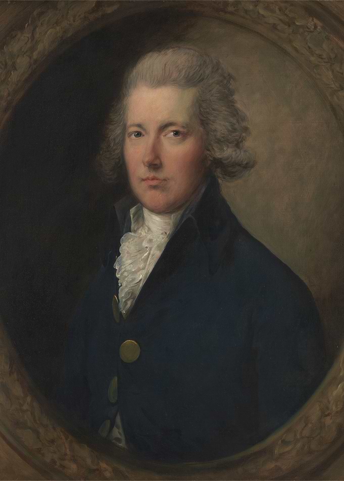 Portrait of a Man in a Blue Coat