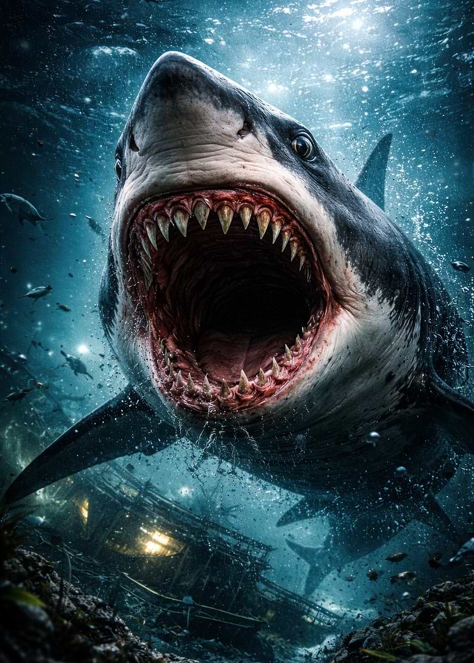 Great White Shark Attack