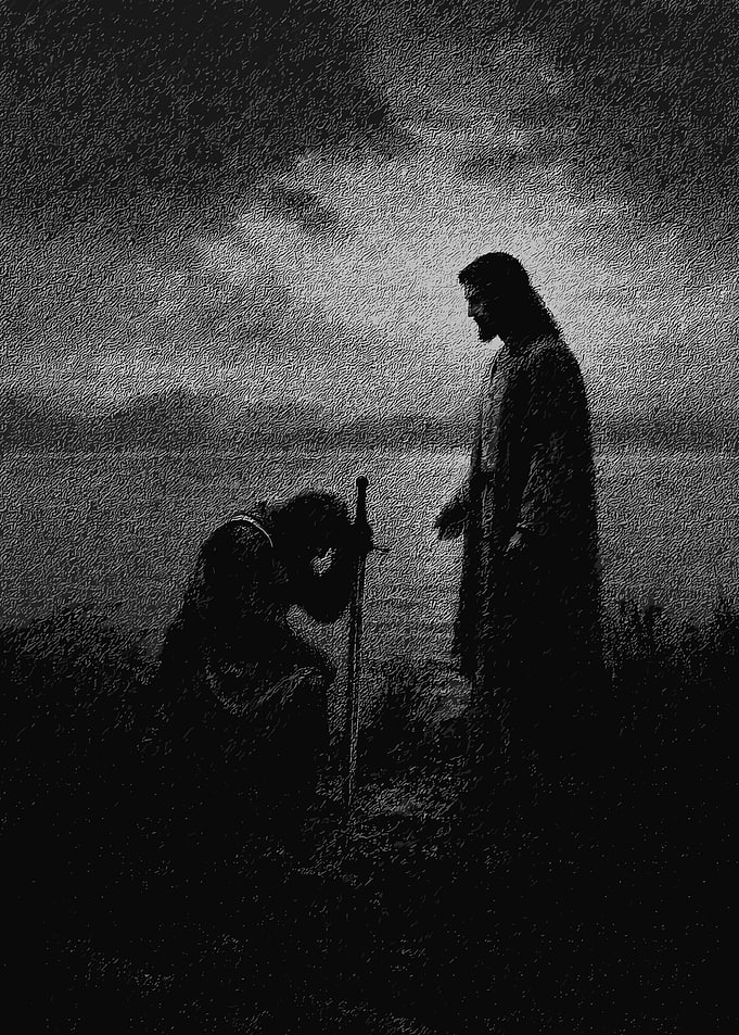 Jesus Appears to a Knight
