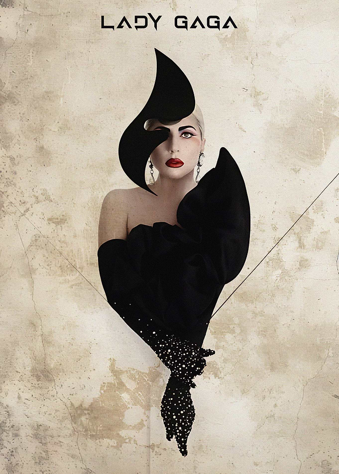 Lady Gaga Avant-Garde Portrait