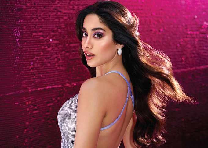 Janhvi Kapoor in a Sparkling Dress