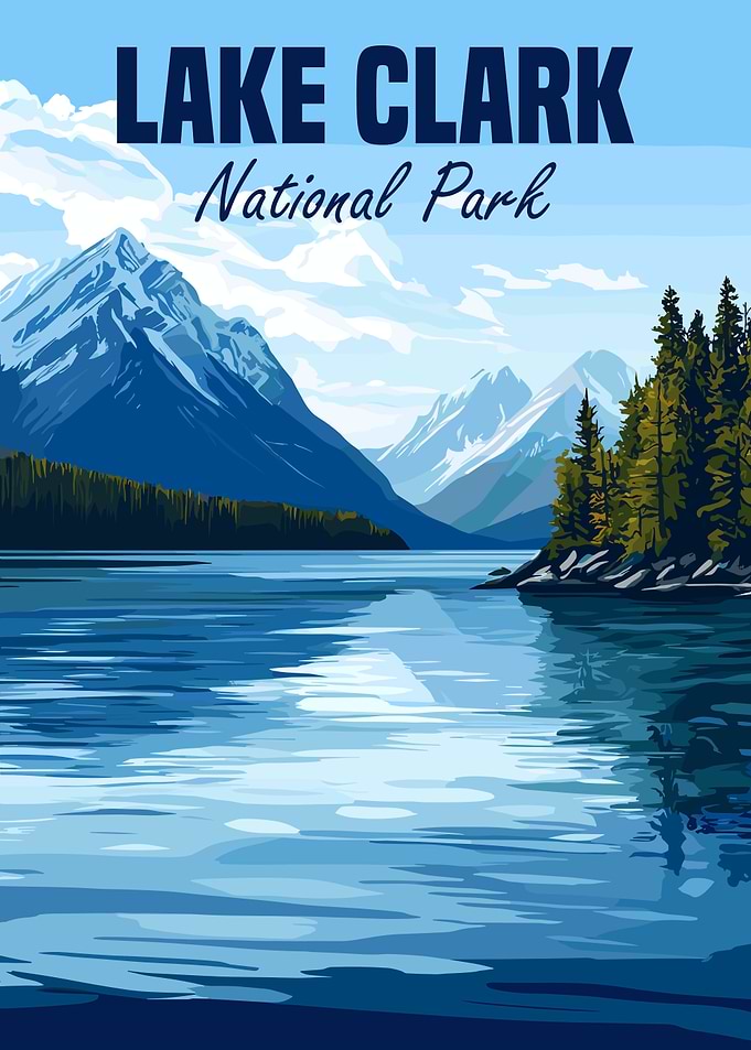 Lake Clark National Park Poster