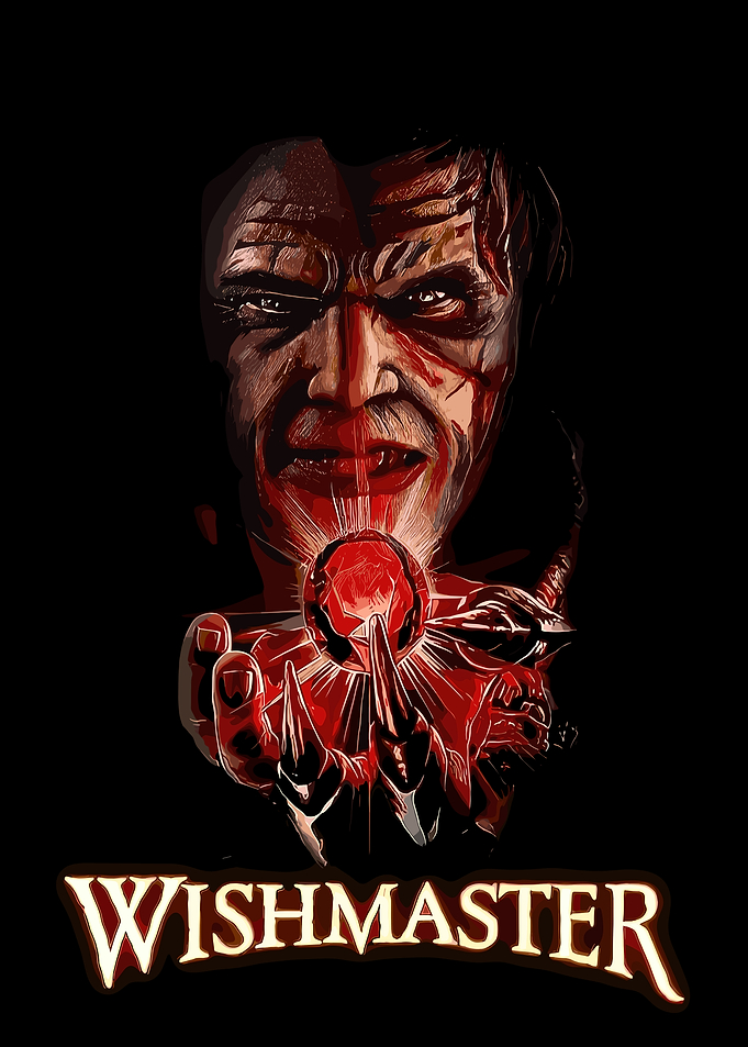 Wishmaster movie poster art