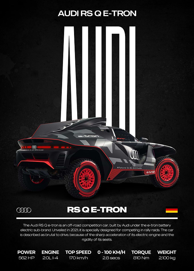 Audi RS Q e-tron Rally Car