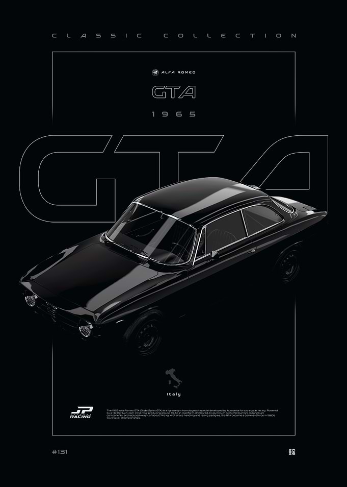 1965 Alfa Romeo GT Veloce Poster