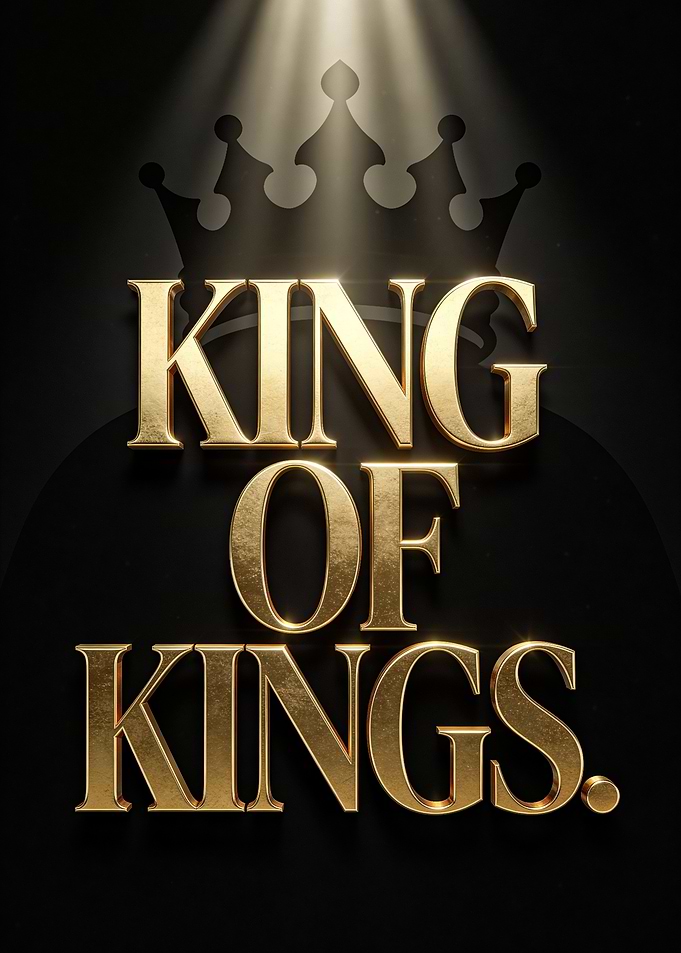 King of Kings Text Art