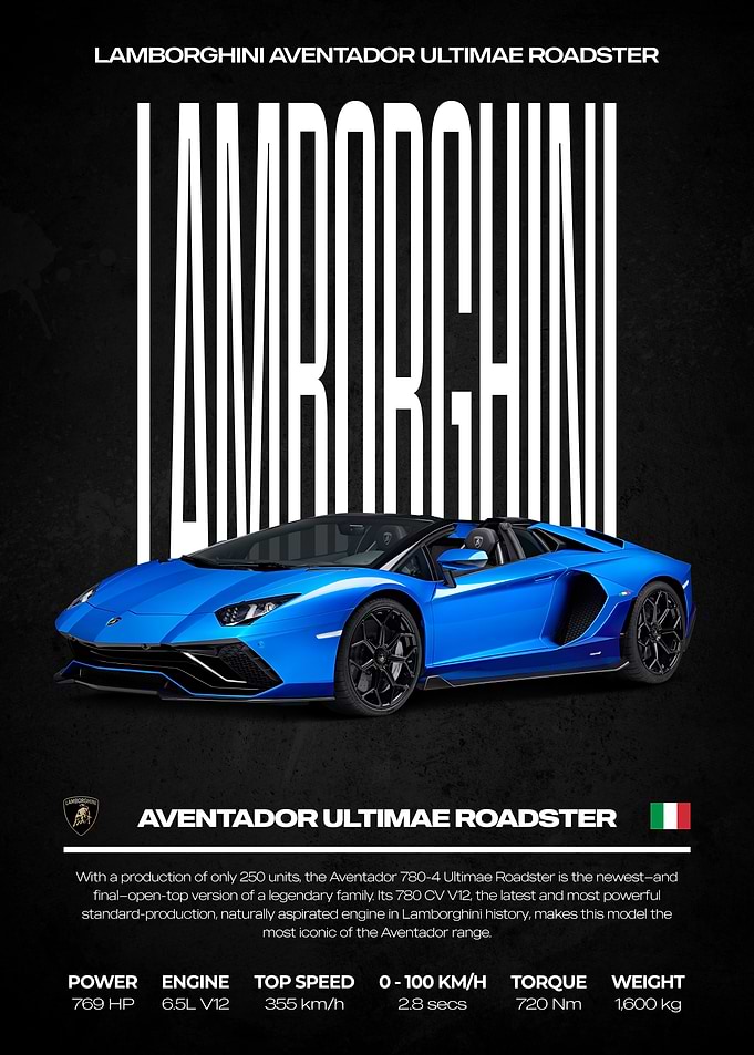 Lamborghini Aventador Ultimae Roadster