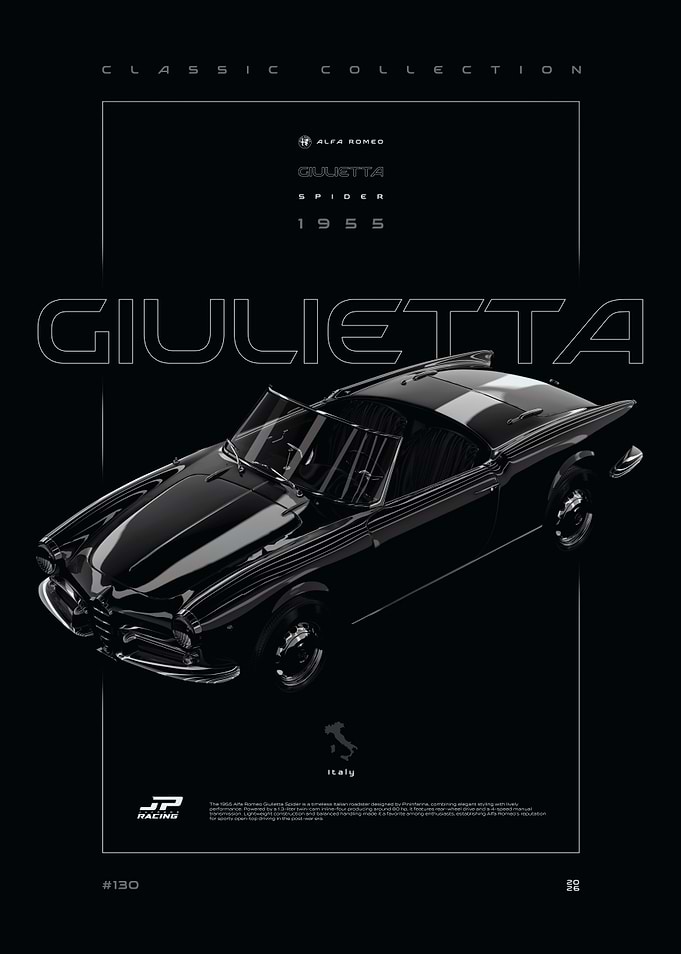 1955 Alfa Romeo Giulietta Spider