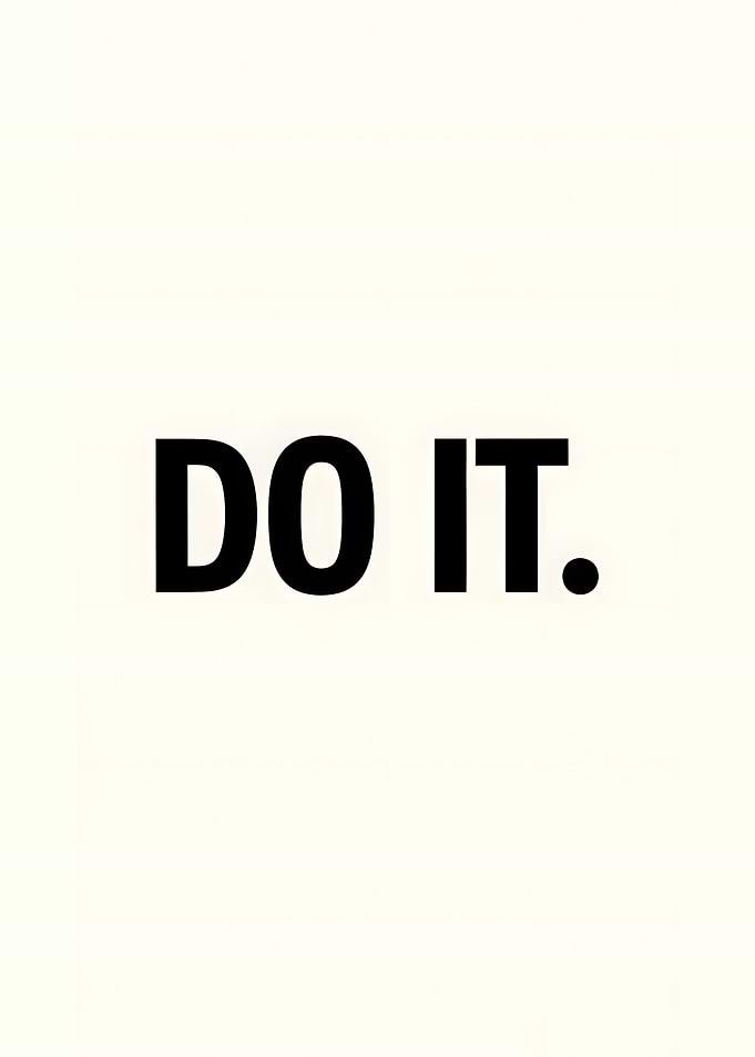 DO IT. text
