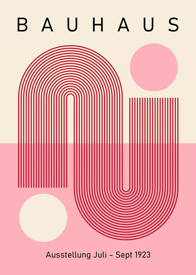 Bauhaus Exhibition Poster